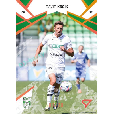 2024/25 Sportzoo Chance Liga 2. série #336 Dávid Krčík Copper Diamond xx/70