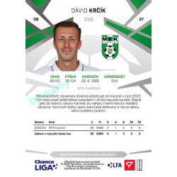 2024/25 Sportzoo Chance Liga 2. série #336 Dávid Krčík