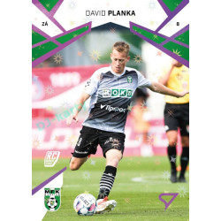 2024/25 Sportzoo Chance Liga 2. série #339 David Planka Cosmic Pink