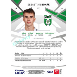 2024/25 Sportzoo Chance Liga 2. série #337 Sebastian Boháč