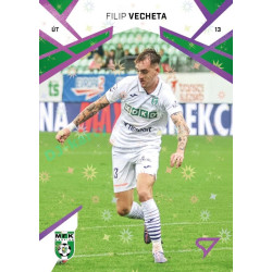 2024/25 Sportzoo Chance Liga 2. série #343 Filip Vecheta Cosmic Pink