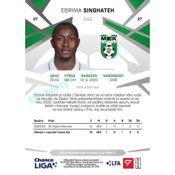 2024/25 Sportzoo Chance Liga 2. série #342 Ebrima Singhateh