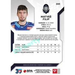 2022/23 Sportzoo ELH 1. série #245 Matyáš Filip