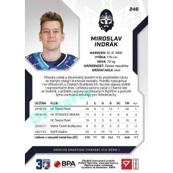 2022/23 Sportzoo ELH 1. série #246 Miroslav Indrák