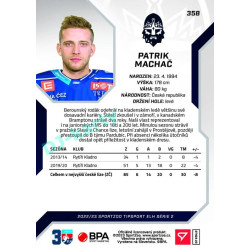 2022/23 Sportzoo ELH 2. série #358 Patrik Machač
