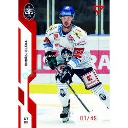 2022/23 Sportzoo ELH 2. série #356 Ondřej Bláha Red xx/49