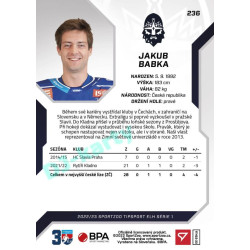 2022/23 Sportzoo ELH 1. série #236 Jakub Babka