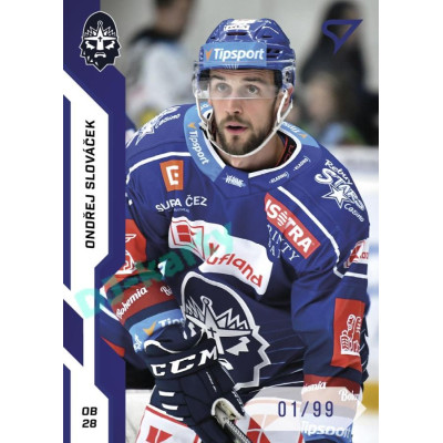 2022/23 Sportzoo ELH 1. série #240 Ondřej Slováček Blue xx/99