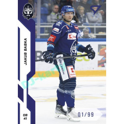 2022/23 Sportzoo ELH 1. série #236 Jakub Babka Blue xx/99