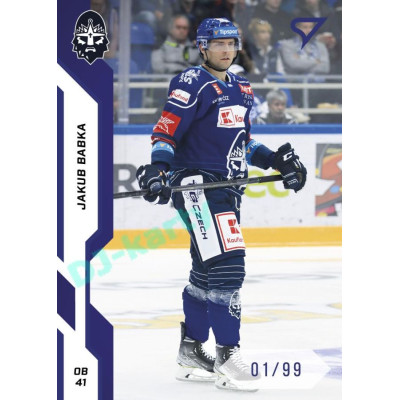 2022/23 Sportzoo ELH 1. série #236 Jakub Babka Blue xx/99
