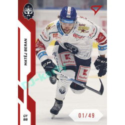 2022/23 Sportzoo ELH 1. série #243 Matěj Beran Red xx/49