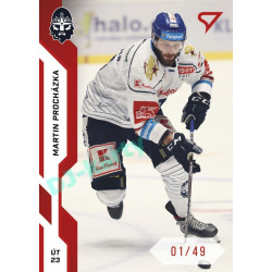 2022/23 Sportzoo ELH 1. série #251 Martin Procházka Red xx/49