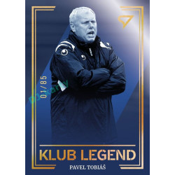 2024/25 Sportzoo Chance Liga 2. série #KL43 Pavel Tobiáš Klub Legend Limited xx/85