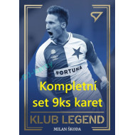 2024/25 Sportzoo Chance Liga 2. série kompletní set 9ks Klub Legend