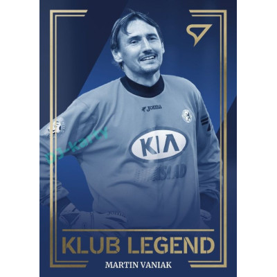 2024/25 Sportzoo Chance Liga 2. série #KL44 Martin Vaniak Klub Legend
