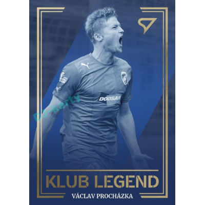2024/25 Sportzoo Chance Liga 2. série #KL41 Václav Procházka Klub Legend