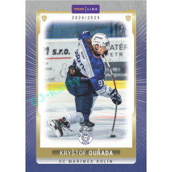 2024/25 Goal Cards Maxa liga 1. série #KOL-14 Kryštof Ouřada Parallel 1of40