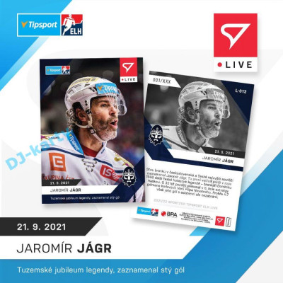 2021/22 Sportzoo Jaromír Jágr #12 xxx/262