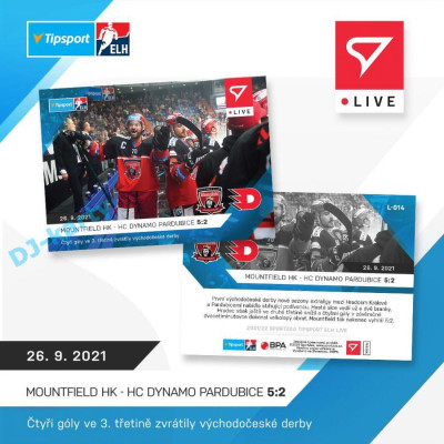 2021/22 Sportzoo DERBY Hradec Králové-Pardubice #14 xx/82