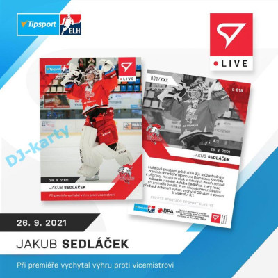 2021/22 Sportzoo Jakub Sedláček #15 xx/98