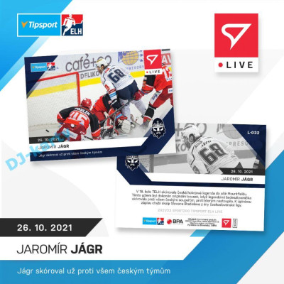 2021/22 Sportzoo Jaromír Jágr #32 xxx/215