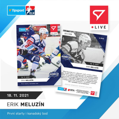 2021/22 Sportzoo Erik Meluzín #42 xx/69