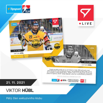 2021/22 Sportzoo Viktor Hübl #44 xx/74