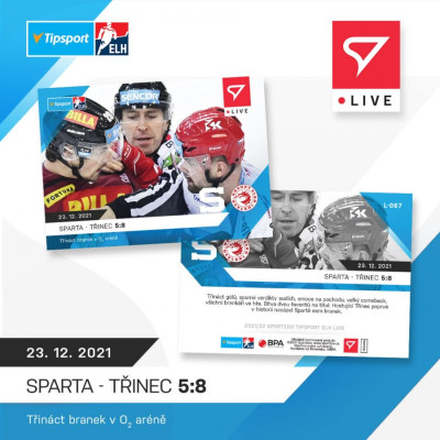2021/22 Sportzoo SPARTA-TŘINEC #67 xx/61