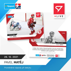 2021/22 Sportzoo Pavel Matěj #69 xx/67