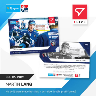 2021/22 Sportzoo Martin Lang #72 xx/66