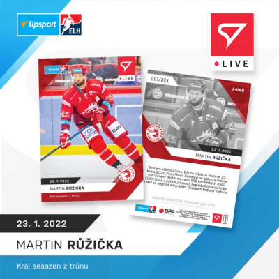2021/22 Sportzoo Martin Růžička #88 xx/73