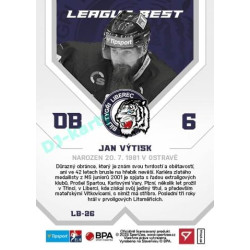 2023/24 Sportzoo ELH 1. série #LB-26 Jan Výtisk League Best