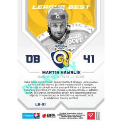 2021/22 Sportzoo TIPSPORT ELH Martin Hamrlík #LB-01 League Best