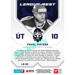 2021/22 Sportzoo TIPSPORT ELH Pavel Patera #LB-02 League Best