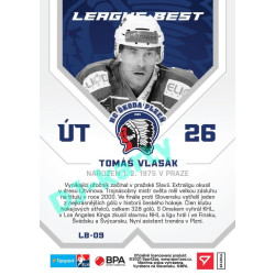 2021/22 Sportzoo TIPSPORT ELH Tomáš Vlasák #LB-09 League Best