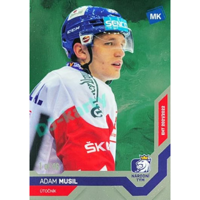 2021/22 MK reprezentace #017 Adam Musil EHT Universe level 2 1of46