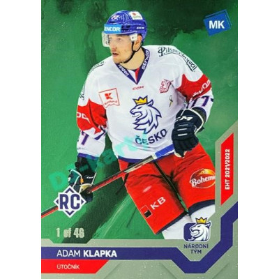 2021/22 MK reprezentace #024 Adam Klapka RC EHT Universe level 2 1of46