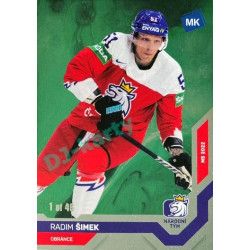 2021/22 MK reprezentace #045 Radim Šimek MS Universe level 2 1of46