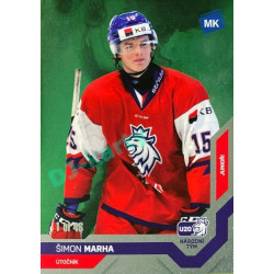 2021/22 MK reprezentace #071 Šimon Marha U20 Universe level 2 1of46