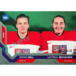 2021/22 MK reprezentace #078 R. Will / K. Zechovská ZOH Universe level 2 1of46