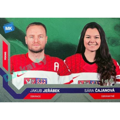 2021/22 MK reprezentace #079 J. Jeřábek / S. Čajanová ZOH Universe level 2 1of46