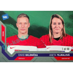 2021/22 MK reprezentace #085 D. Sklenička / A. Tejralová ZOH Universe level 2 1of46