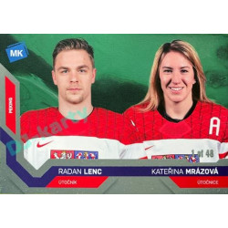 2021/22 MK reprezentace #092 R. Lenc / K. Mrázová ZOH Universe level 2 1of46