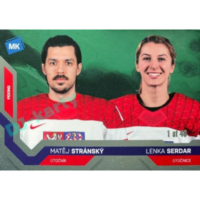 2021/22 MK reprezentace #097 M. Stránský / L. Serdar ZOH Universe level 2 1of46