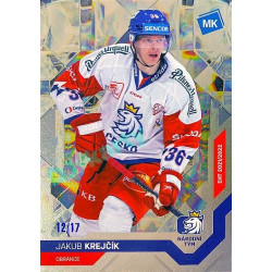 2021/22 MK reprezentace #016 Jakub Krejčík EHT Universe level 3 xx/17
