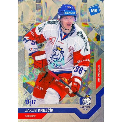 2021/22 MK reprezentace #016 Jakub Krejčík EHT Universe level 3 xx/17