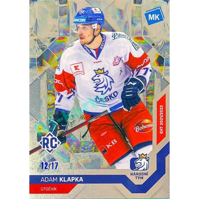 2021/22 MK reprezentace #024 Adam Klapka RC EHT Universe level 3 xx/17