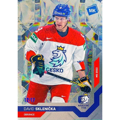 2021/22 MK reprezentace #043 David Sklenička MS Universe level 3 xx/17
