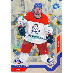 2021/22 MK reprezentace #050 Tomáš Hertl MS Universe level 3 xx/17
