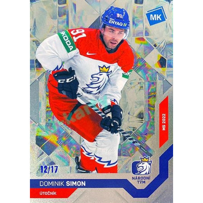 2021/22 MK reprezentace #052 Dominik Simon MS Universe level 3 xx/17